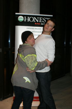 Celtek and Honest Tea givin some love. Photo: Jeremy Riley