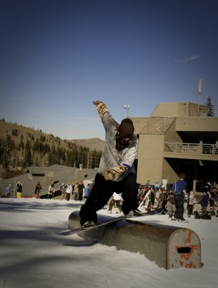 Chad Barrett slides a front boardslide too.