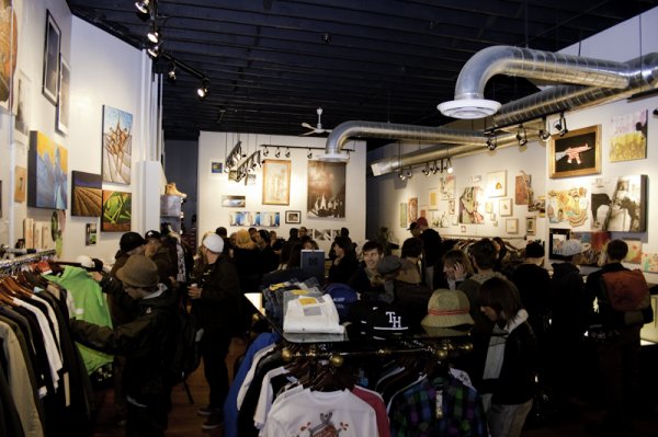 FICE is one part clothing store, one part art gallery.