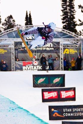 Elizabeth Beerman going back for seconds.