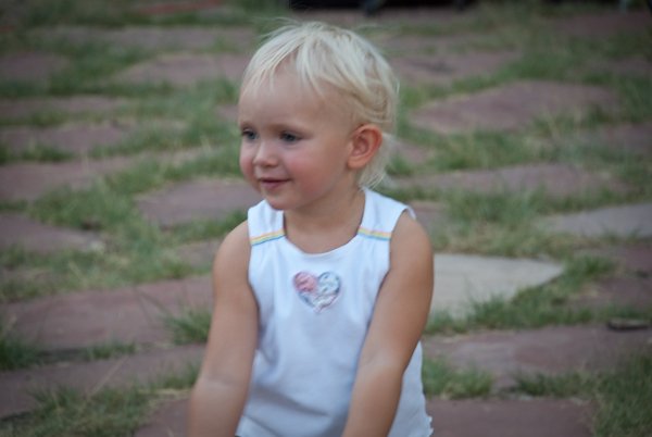 KRCL Hidden Hollow Concert Series. A youngster having some fun. Photo: Peter Anderson