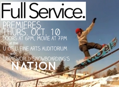 Locals Only: Full Service Premiere and Transworld Snowboarding’s Nation 10.10
