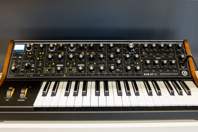 A Sub 37 from synth innovators Moog Music is something you'll find at Squarewave Sound. 