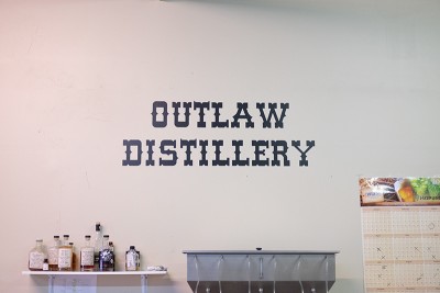 Outlaw Distillery Photo: John Barkiple
