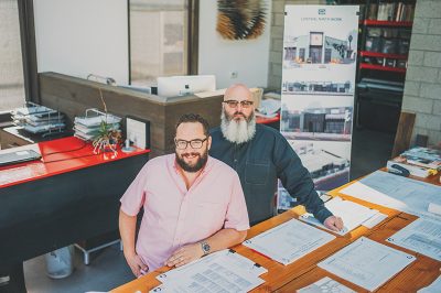 (L–R) Atlas architects Jesse Hulse and Jason Foster are at the helm of Central 9th Market’s development.