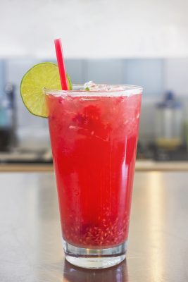 All of Sweet Lake's famous limeades are fresh-squeezed onsite and come in several different variations. Photo: Talyn Sherer