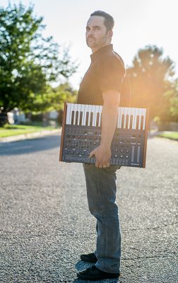 Armed with his live rig, SIAK—aka Chris Nielsen of Squarewave Sound—crafts driving, danceable music. Photo: josavagephoto.com