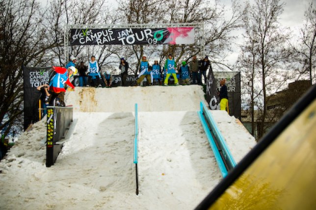 U of U Campus Rail Jam