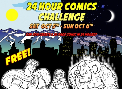 24-Hour Comics Day: An Interview with Brady Canfield