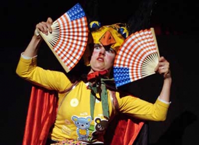 The Fourth of July Themed Performance of a Transcendental Clown