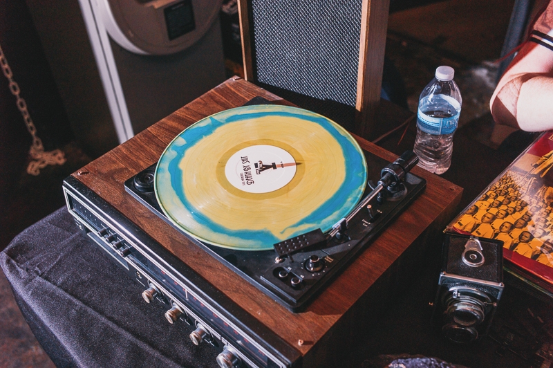 Death by Salt V in vinyl is a quirky yellow and blue and limited to 1000 copies. Photo: Tyson Call