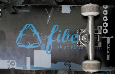 "The Fiber deck provided to me is not only a hell of a lot of fun to skate, but seems to be built up to standard as well."