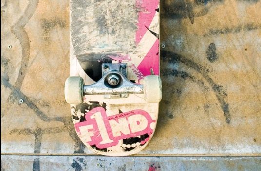 F1ND "Sunset Boulevard" skateboard.
