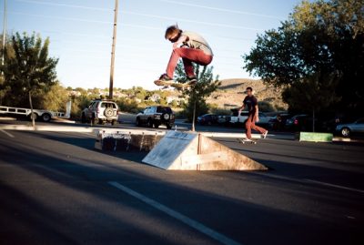 James Atkin ollie from mellow to steep