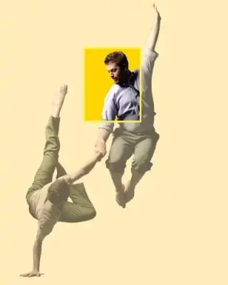 Repertory Dance Theater presents Vanguard ad graphic.