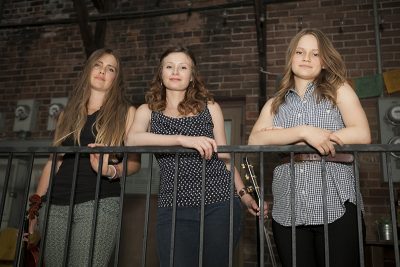 “The way that our harmonies form when it’s just the three of us in a room figuring out a song gives you goosebumps, because there’s nothing else that can distract you from the three voices coming together, besides the guitar and maybe a fiddle here and there."