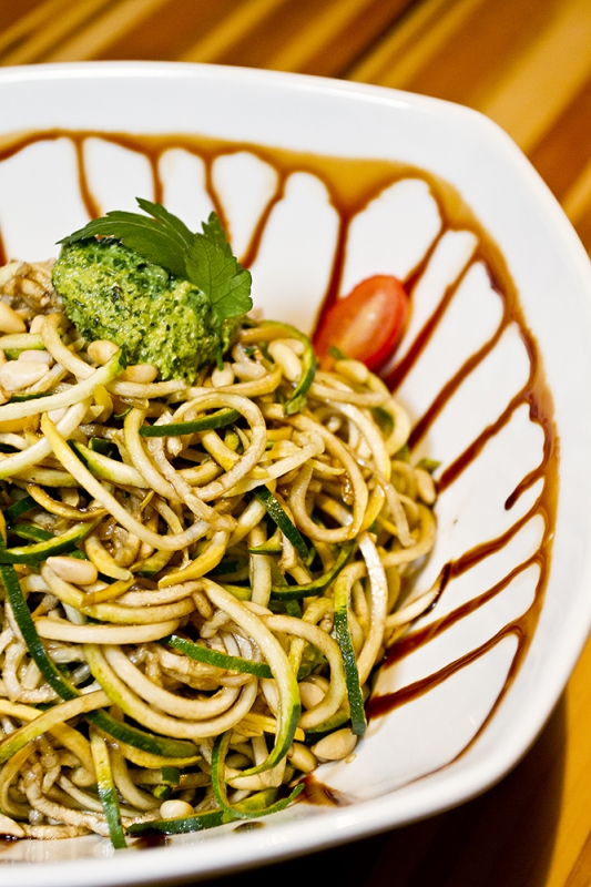 Zest Kitchen & Bar's Zucchini Noodles