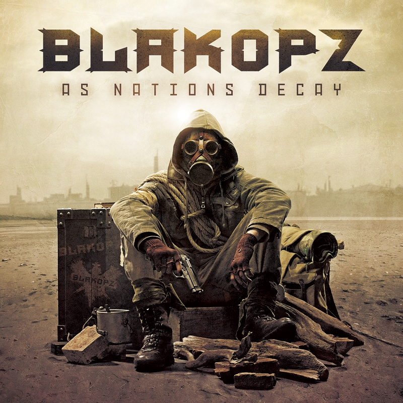 BlakOPz - As Nations Decay album artwork