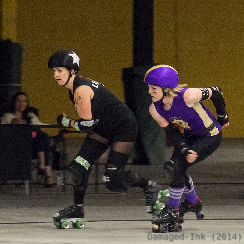 Derby Bout Recap: Rollin’ Rebellion Beats the Daughters of Anarchy @ The Hive 06.21