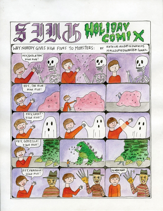 SLUG Holiday Comix – October 2014