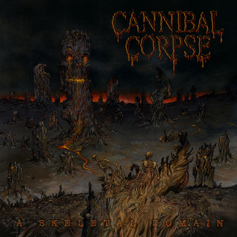 Cannibal Corpse - A Skeletal Domain album artwork