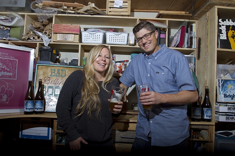 Meet the Artists: The Millards and Uinta’s Brighton IPA Label