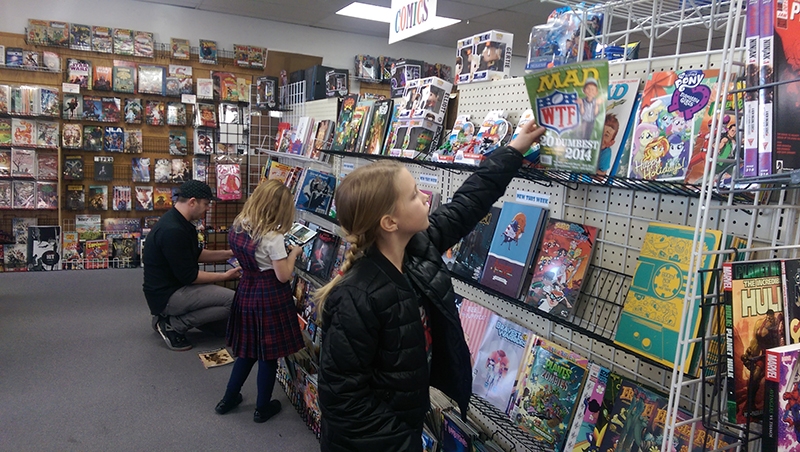 Women In Comics: A Girl Walks Into A Comic Book Store…