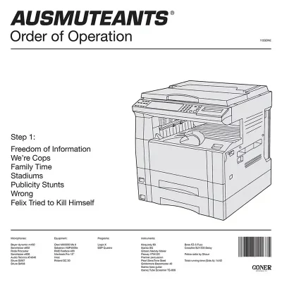 Cover art for Order of Operation by Ausmuteants.