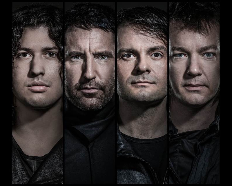 Trent Reznor and other Nine Inch Nails band members