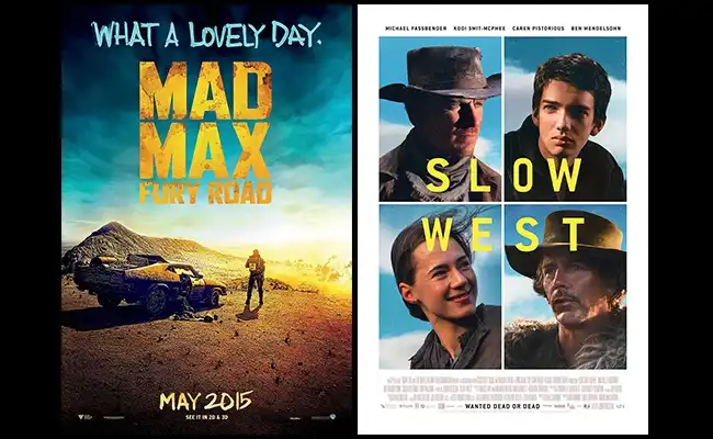 Mad Max: Fury Road - Slow West movie poster mash-up
