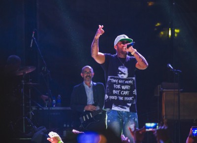 Royce da 5'9" of PRhyme has lyrics as real as the words on his shirt.