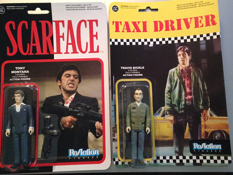 Review: Scarface & Taxi Driver ReAction Figures