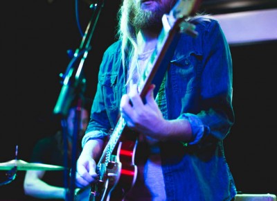 Fredrik Eriksson of Grizfolk playing at Urban Lounge.