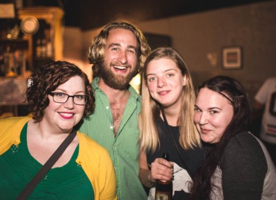 Natalie Thorne, Andrew Wilson, Madison Rowey and Ambrea Kuhn at the Fratelli's show at Urban Lounge.