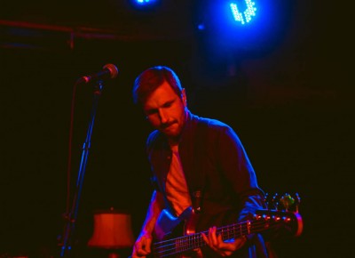 Jake Rosevear, bassist for Wildcat Strike. Photo: @LMSORENSON