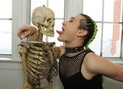 Miller has performed with The Bad Kids and has participated in shows with them at their Weirdo events at Club Area 51. Photo: ThatGuyGil