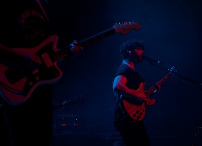 Yannis Philippakis of Foals. Photo: Andy Fitzgerrell