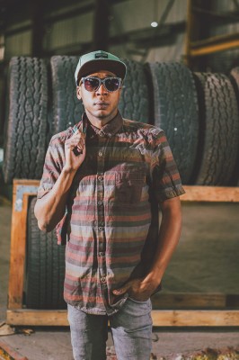 "There is a wide variety of different songs I’ve produced," says Onza Winston. "Sometimes it is electronic, sometimes it is more hip hop, sometimes it is more R&B or trip hop. I feel like, over the years, all the music I have made is a piece of experiences I have had. Rather than hearing the music, I want people to envision what that word means along with that music. I want you to focus in on it." Photo: @clancycoop