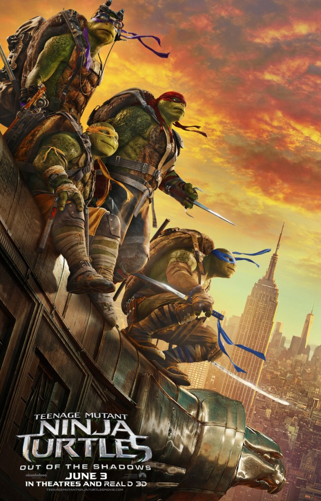 Movie Review: Teenage Mutant Ninja Turtles :Out of the Shadows