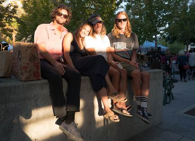 This crew was enjoying the good vibes at the DIY festival. Photo: JoSavagePhotography.com