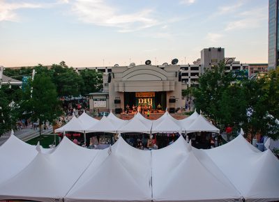 Vendors and musicians intermingled at the DIY Fest. Photo: @snowlenda