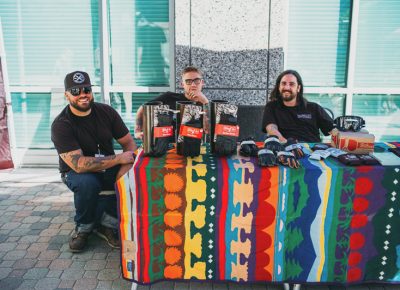 Suicide Lane Cycles were on hand and trying to beat the heat. Photo: @clancycoop