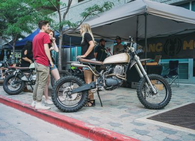 The Salty Bike Revival preview area was a new addition to this year's event. Photo: @clancycoop