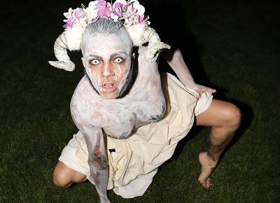 On and off the stage, Loke emulates a fierce love and don't-fuck-with-me attitude. Photo: ThatGuyGil