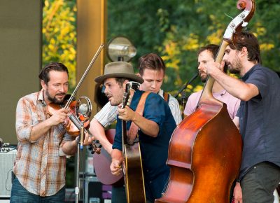 Gregory Alan Isakov promised to play some melancholy music in advance of Lake Street Dive’s lively set. He figured that LSD could turn around any depressing mood he managed to establish in the opening act. Photo: John Barkiple