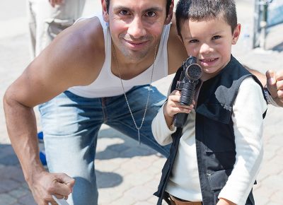 Father and son sporting their sweet cosplay at Craft Lake City's 8th Annual DIY Fest. Photo: @LMSorenson