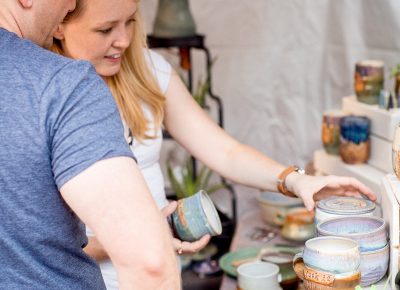 Tangible Soul Pottery had something of interest for everyone. Photo: @nellis_j