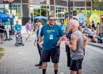 Very helpful Craft Lake City volunteers mingled with the crowd, giving directions and information. Photo: @nellis_j