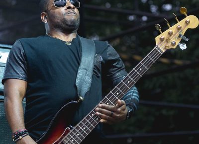 "Mike Bass" of Trombone Shorty & Orleans Avenue. Photo: @Lmsorenson