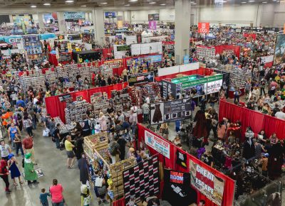 Salt Lake Comic Con artists, shops, food stops and a photo op area. Photo: @Lmsorenson